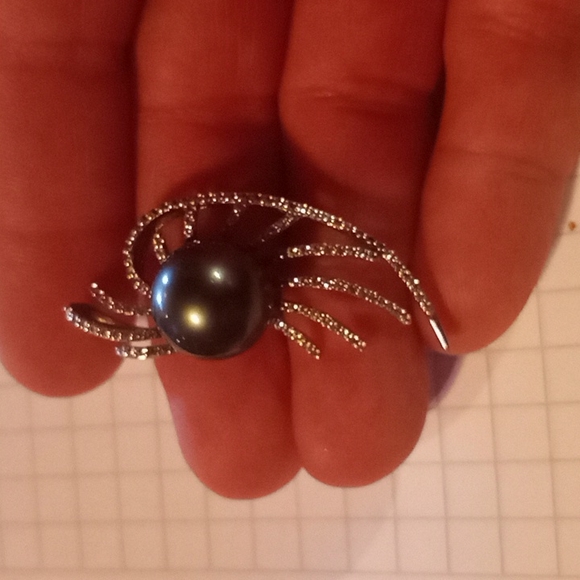 Tahitian pearl pendant - Picture 3 of 6